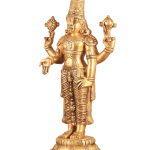 Brass Superfine Tirupati Balaji Antique 18 Inch - Divine Heritage Art | Jaipurio